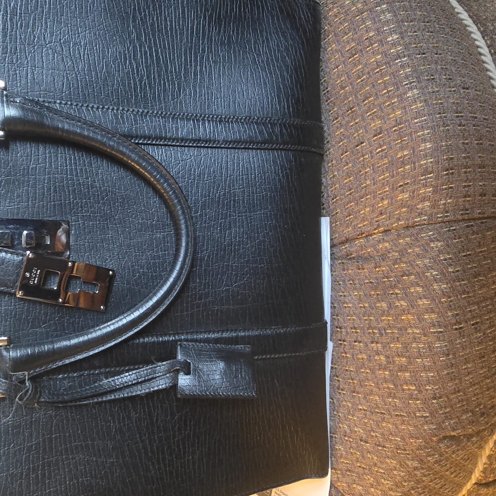 Gucci Black Leather Women's Bag